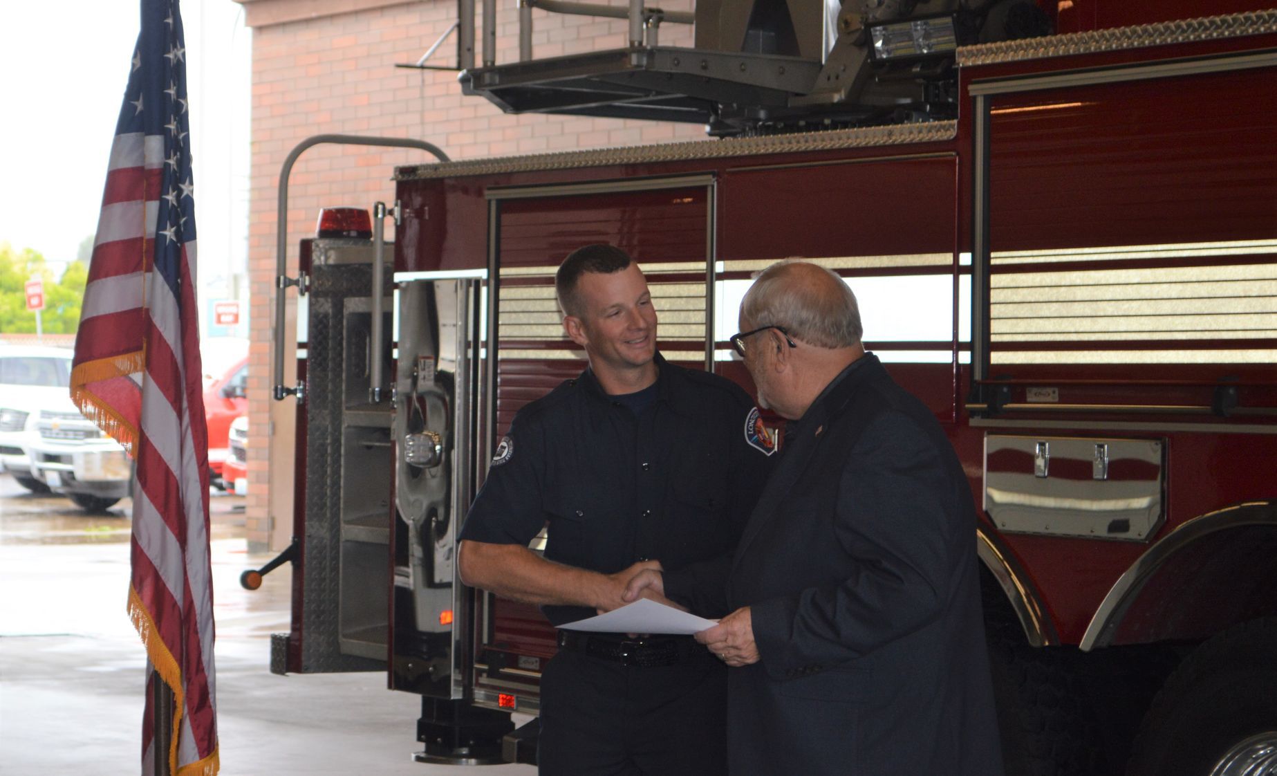 Vince Gilberti sworn in